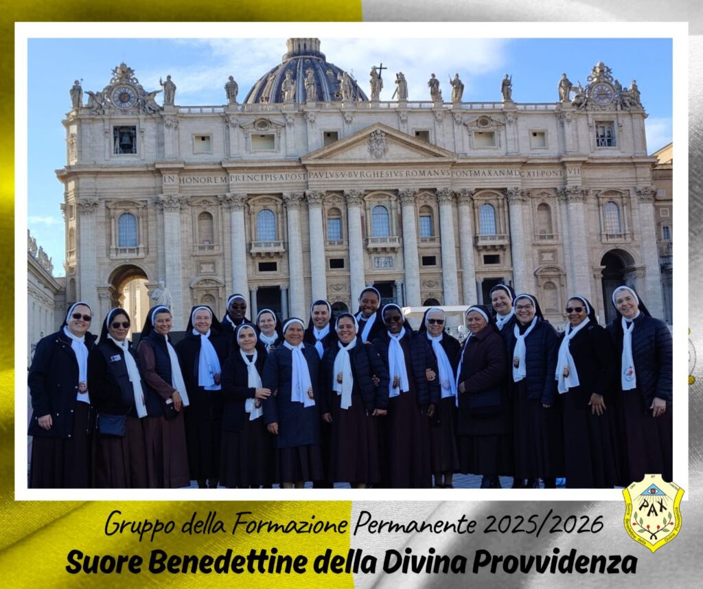 Formação Permanente é concluída na Itália com envio missionário e renovação do compromisso das Irmãs Beneditinas da Divina Providência